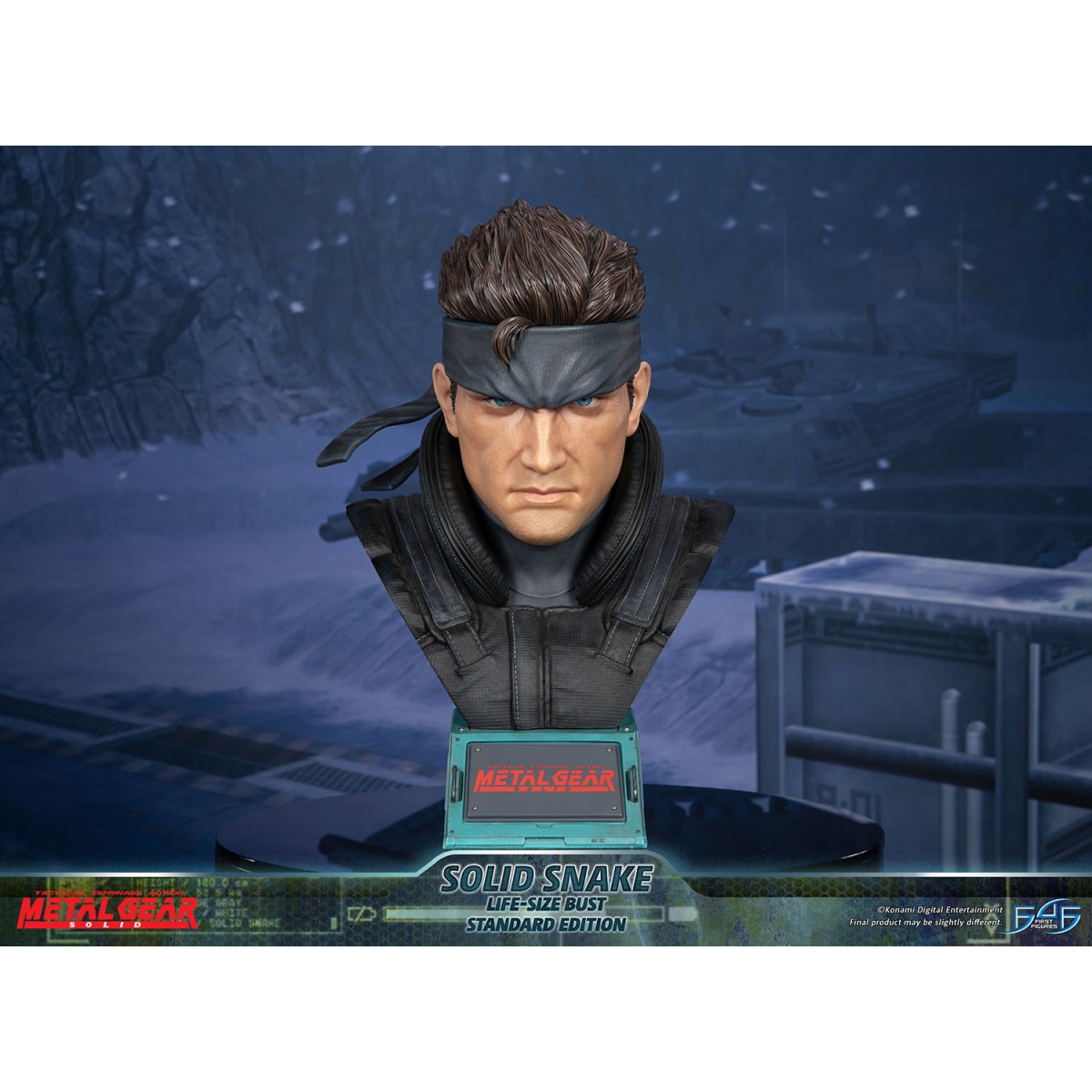 Metal Gear Solid - Solid Snake Life Size Bust - First 4 Figures