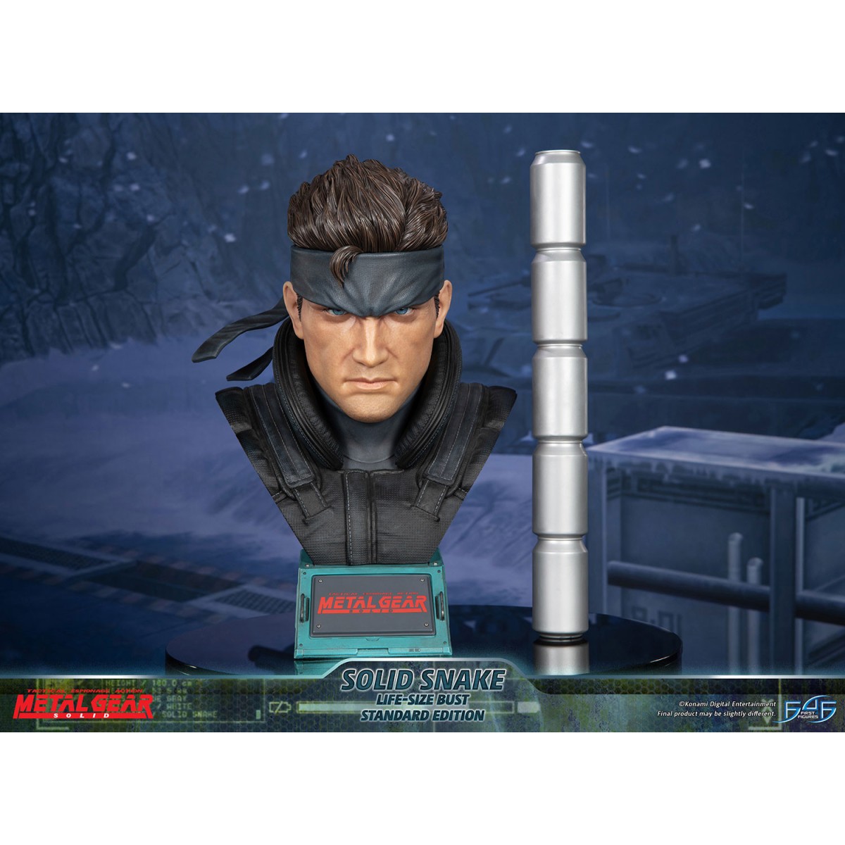 Metal Gear Solid - Solid Snake Life Size Bust - First 4 Figures