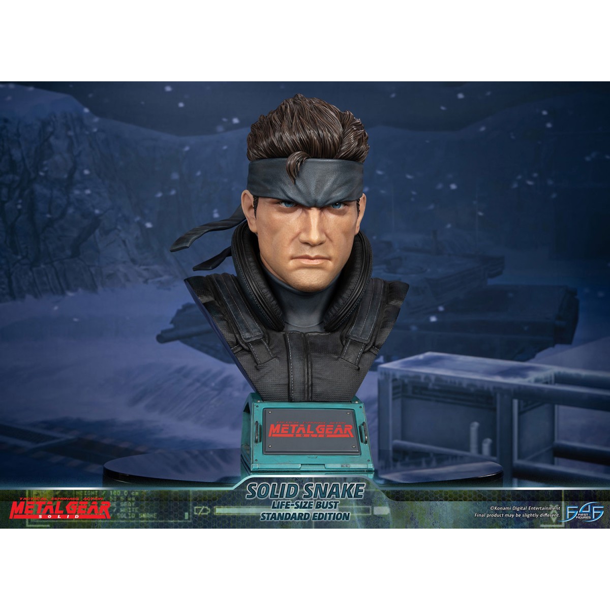Metal Gear Solid - Solid Snake Life Size Bust - First 4 Figures