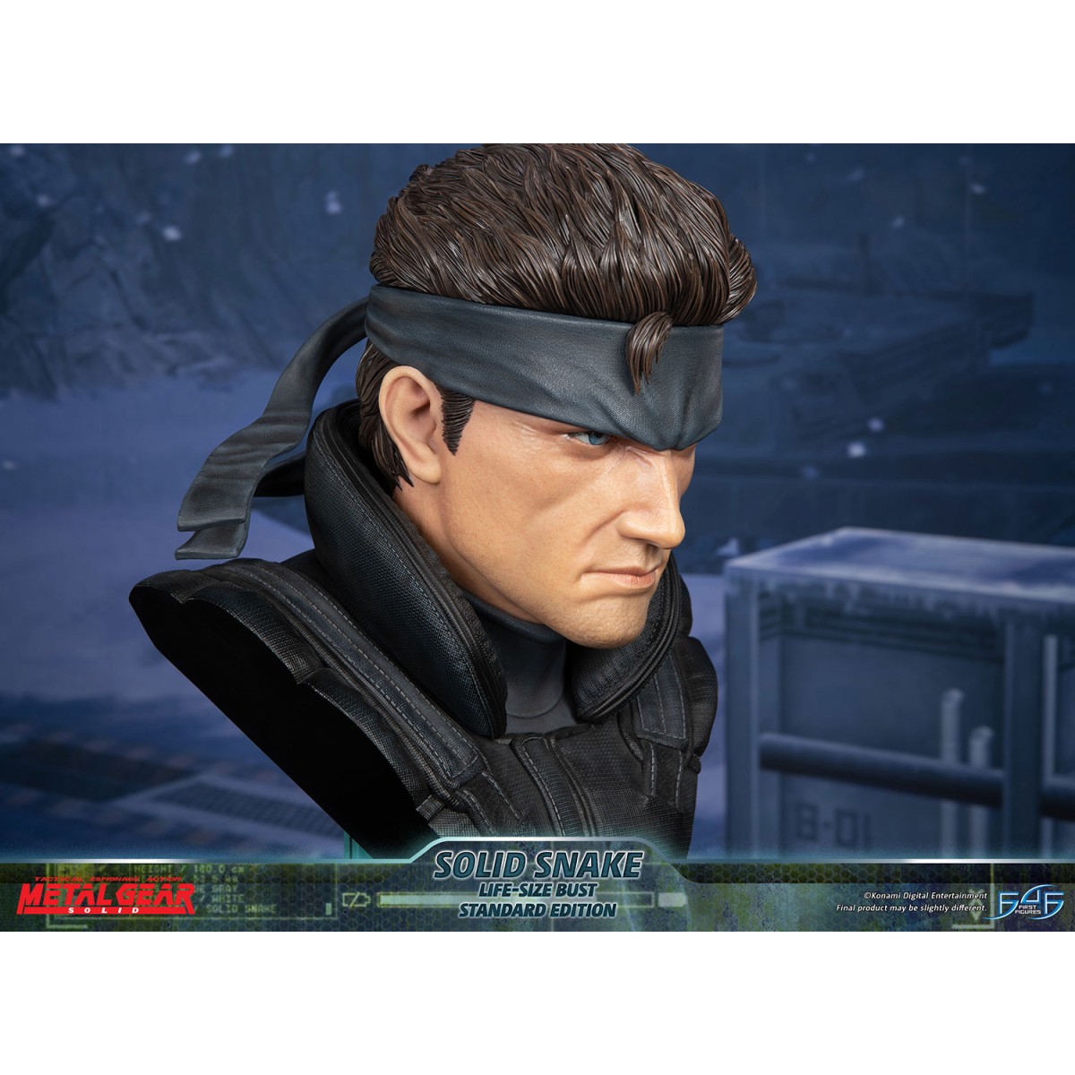 Metal Gear Solid - Solid Snake Life Size Bust - First 4 Figures