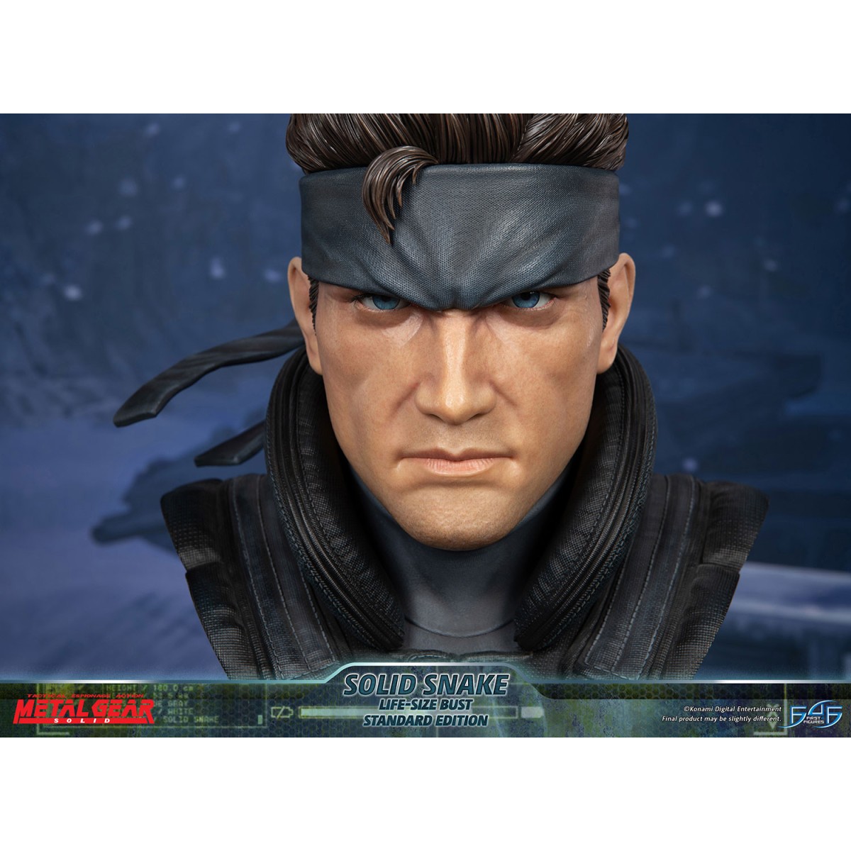 Metal Gear Solid - Solid Snake Life Size Bust - First 4 Figures