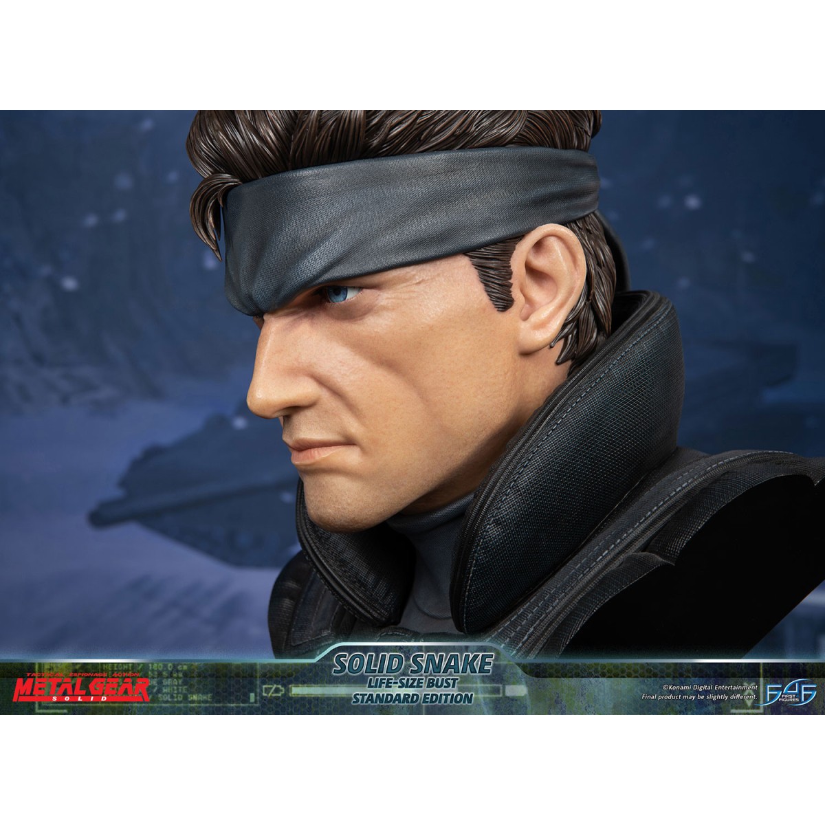 Metal Gear Solid - Solid Snake Life Size Bust - First 4 Figures