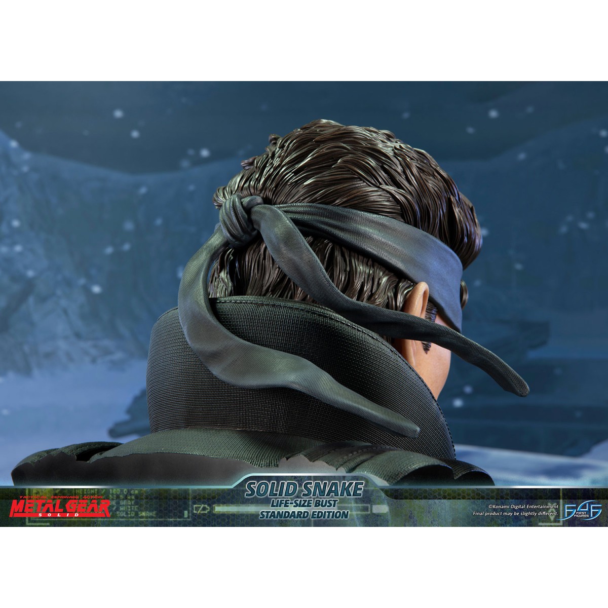 Metal Gear Solid - Solid Snake Life Size Bust - First 4 Figures