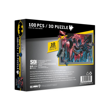 SD Toys - Puzzle DC COMICS 3D effect - Batman Urban Legend - 100 pcs