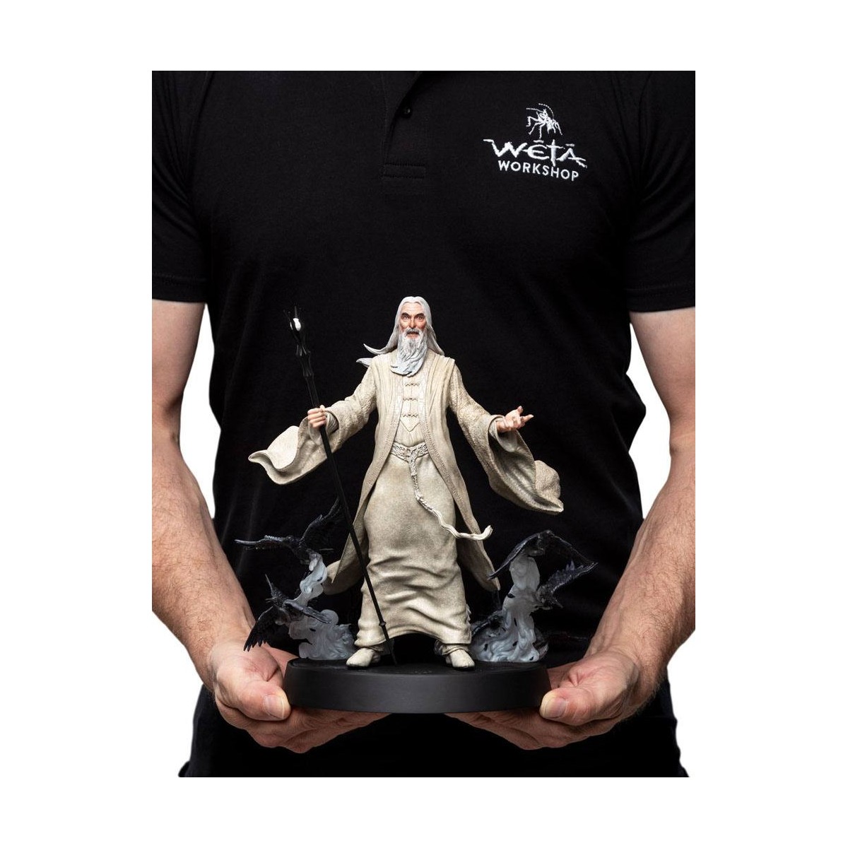Weta - Saruman the White PVC Statue - Figures of Fandom 1/6 - LOTR