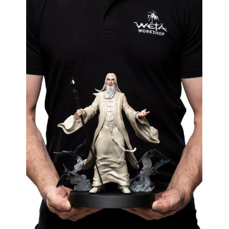Weta - Saruman the White PVC Statue - Figures of Fandom 1/6 - LOTR