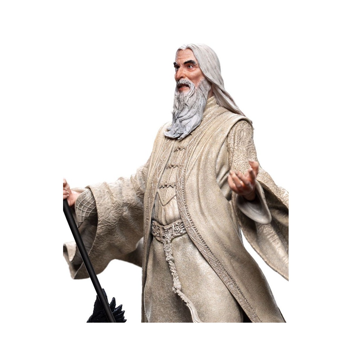 Weta - Saruman the White PVC Statue - Figures of Fandom 1/6 - LOTR