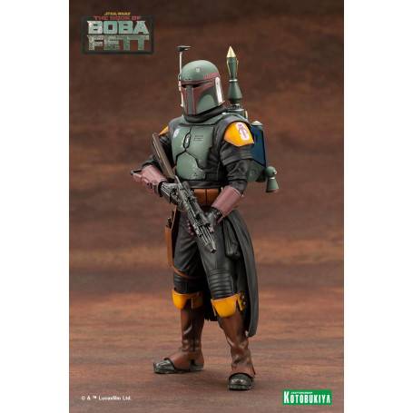 Star Wars - Boba Fett - The Book of Boba Fett PVC statuette ARTFX+ Kotobukiya