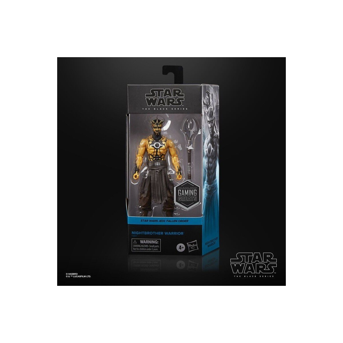 Star Wars The Black Series - Nightbrother Warrior- Gaming Greats