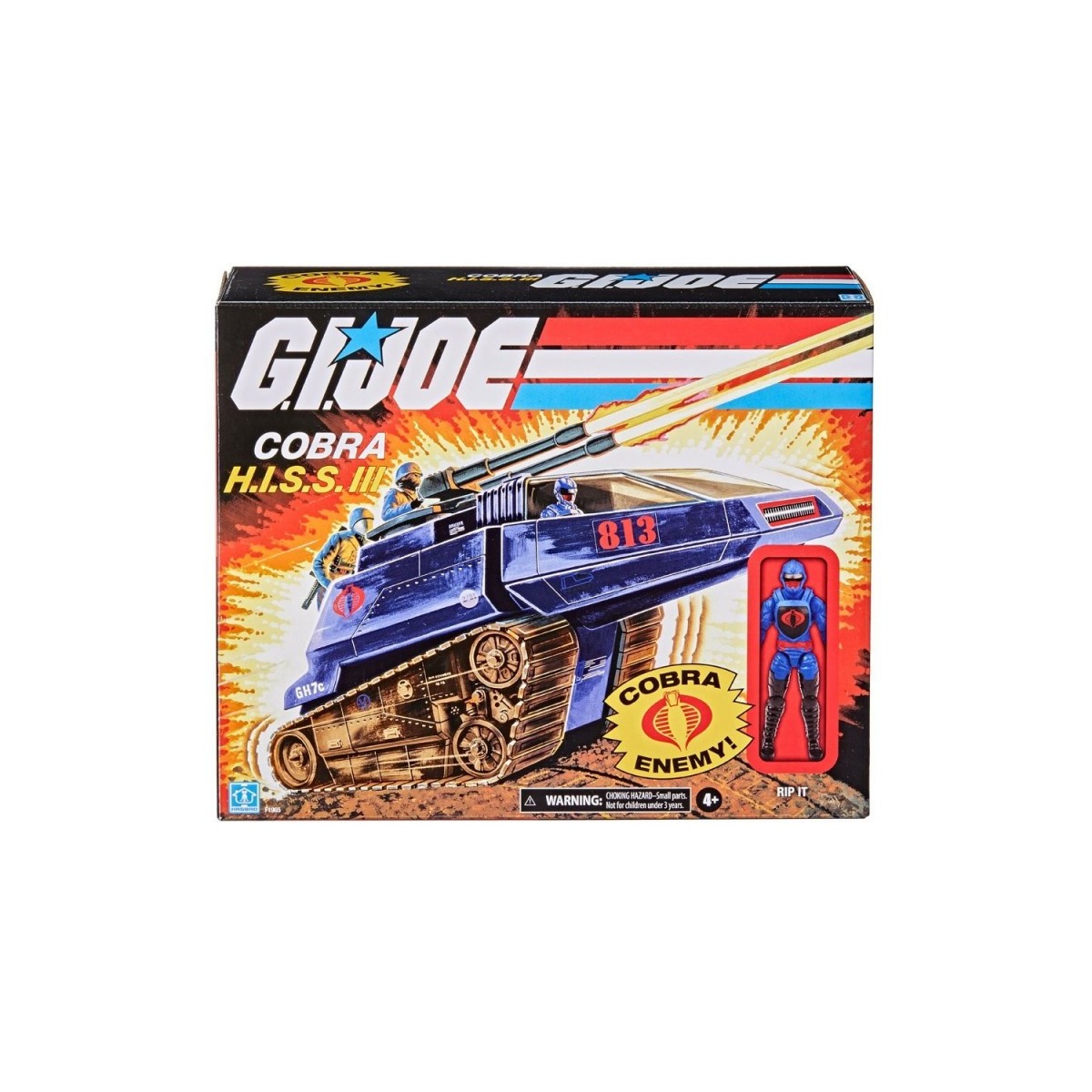 Hasbro G.I.JOE Retro Serie - H.I.S.S. III + Rip It