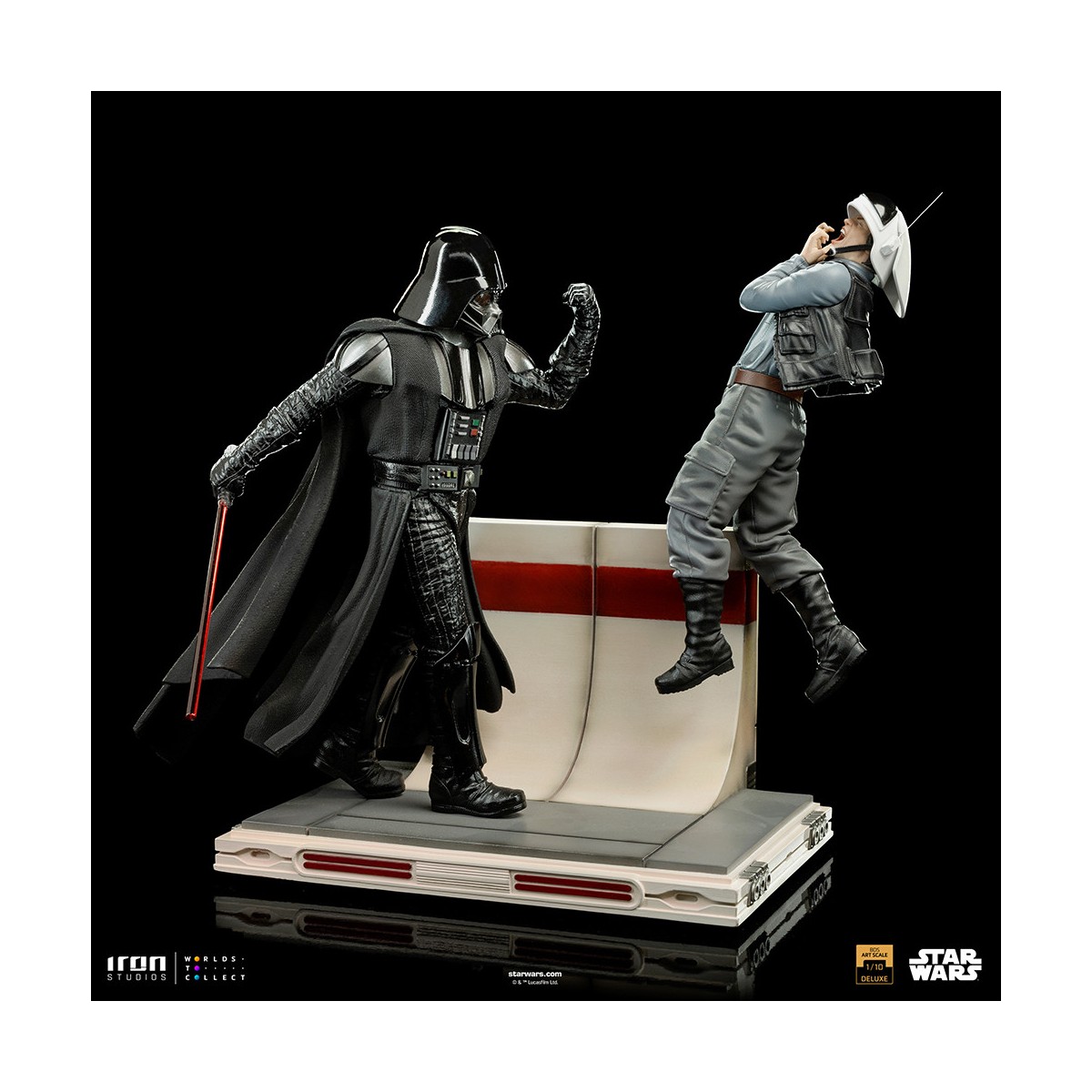 IRON STUDIOS - Star Wars: Rogue One - Darth Vader Deluxe 1:10 Deluxe Art Scale - Star Wars