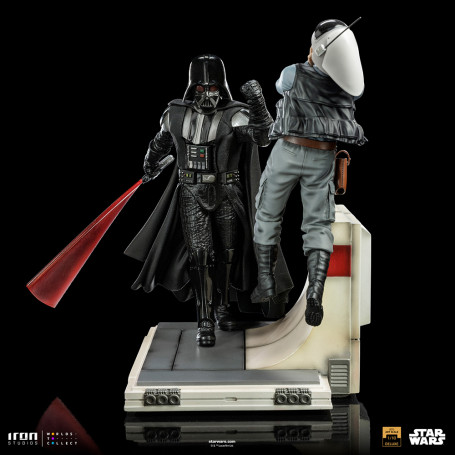 IRON STUDIOS - Star Wars: Rogue One - Darth Vader Deluxe 1:10 Deluxe Art Scale - Star Wars