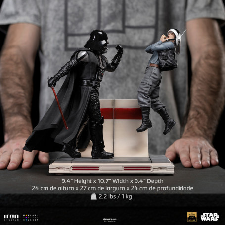 IRON STUDIOS - Star Wars: Rogue One - Darth Vader Deluxe 1:10 Deluxe Art Scale - Star Wars