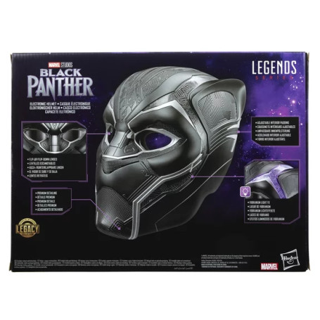 Hasbro - Replica Black Panther Helmet 1/1 - Marvel Legends Electronic Helmet