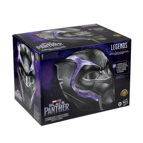 Hasbro - Replica Black Panther Helmet 1/1 - Marvel Legends Electronic Helmet