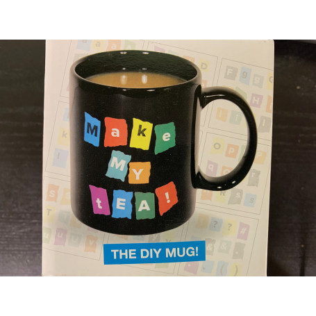 Paladone  Mug DIY avec lettres autocollantes