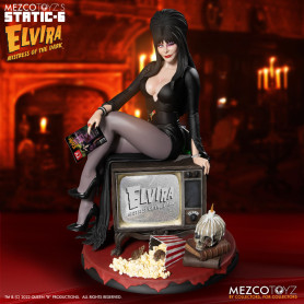 Mezco - Static 6 - Elvira mistress of darkness 1/6 statue