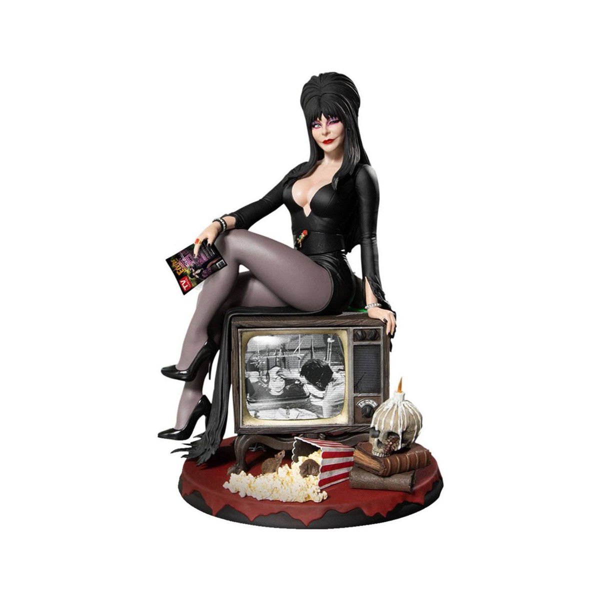 Mezco - Static 6 - Elvira mistress of darkness 1/6 statue