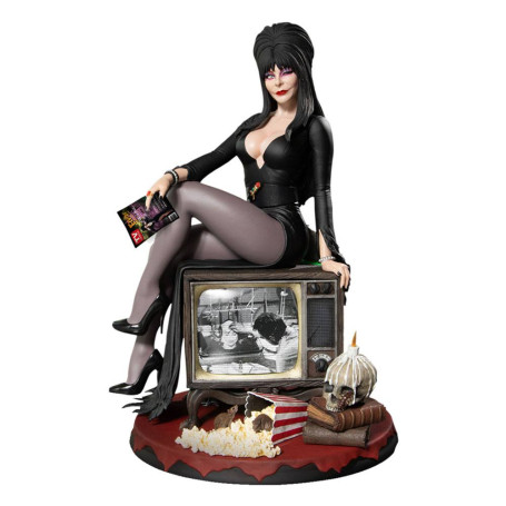 Mezco - Static 6 - Elvira mistress of darkness 1/6 statue
