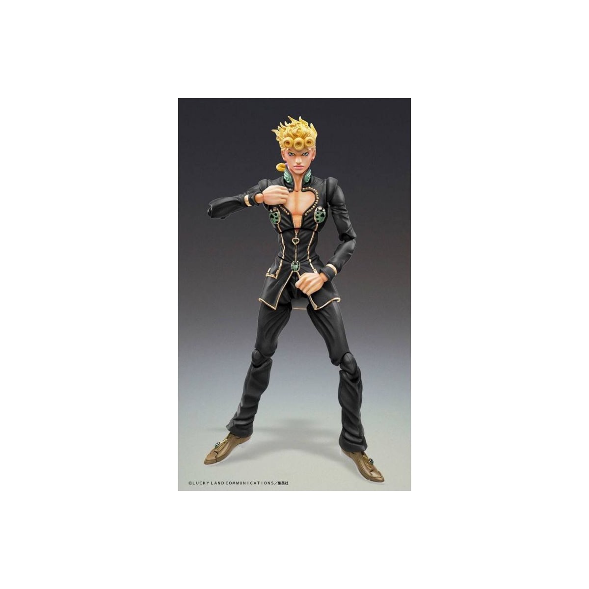 Medicos - Super Action Chozokado - Giorno Giovanna Ver. Black - Jojo's Bizarre Adventures Golden Wind