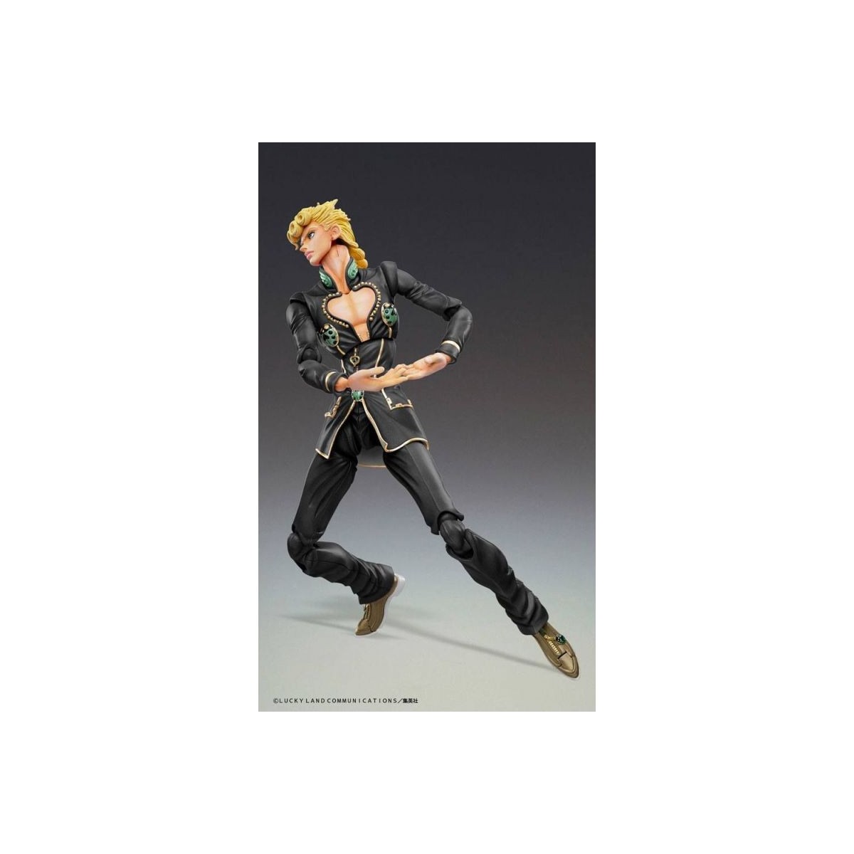 Medicos - Super Action Chozokado - Giorno Giovanna Ver. Black - Jojo's Bizarre Adventures Golden Wind