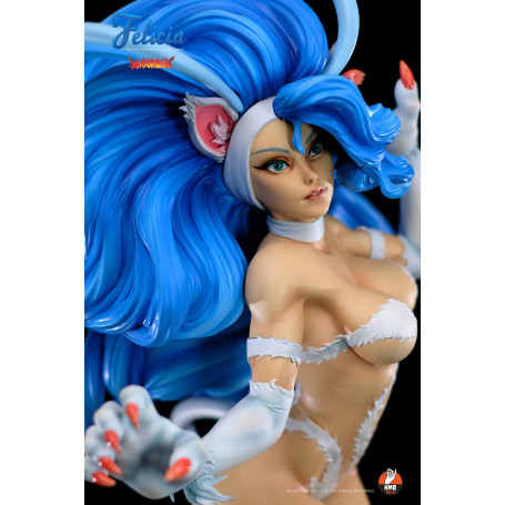 HMO Girls - Felicia 1/4 White version Darkstalkers - Hand Made Object