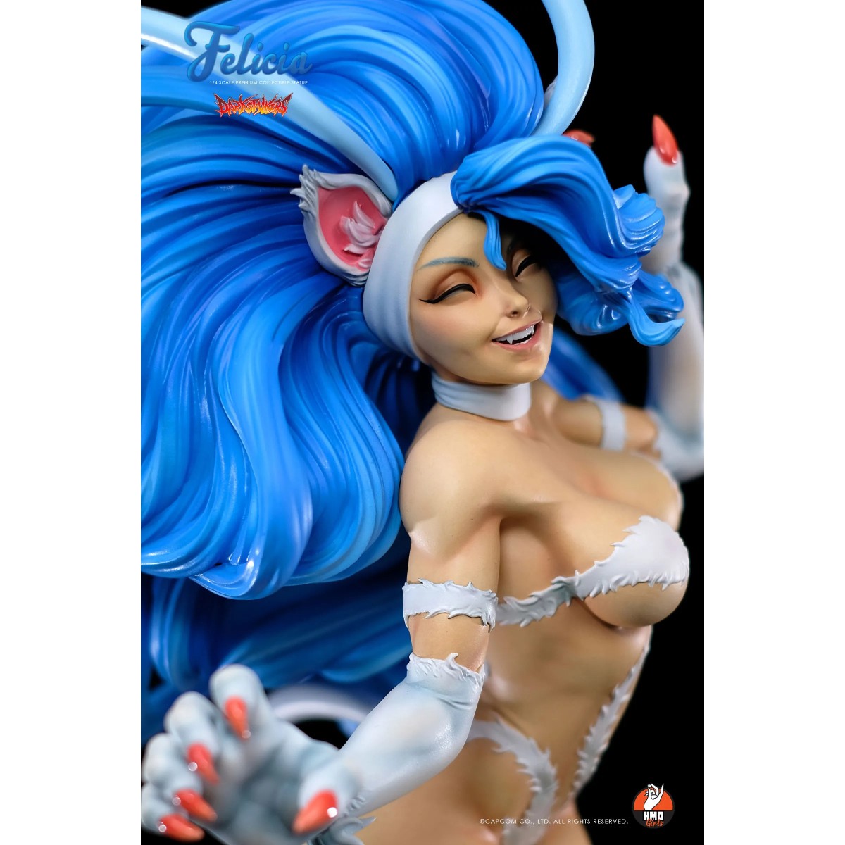 HMO Girls - Felicia 1/4 White version Darkstalkers - Hand Made Object