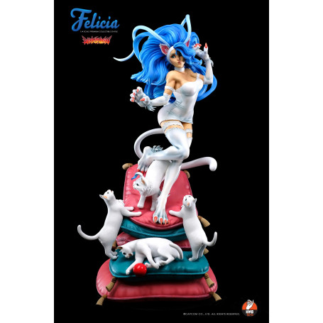 HMO Girls - Felicia 1/4 White version Darkstalkers - Hand Made Object