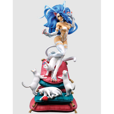 HMO Girls - Felicia 1/4 White version Darkstalkers - Hand Made Object