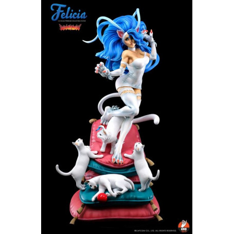 HMO Girls - Felicia 1/4 White version Darkstalkers - Hand Made Object