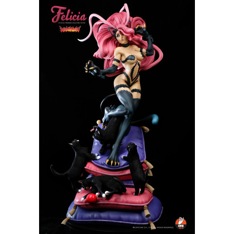HMO Girls - Felicia 1/4 Black version Darkstalkers - Hand Made Object