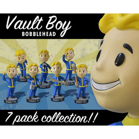 Fallout 3: Vault Boy Bobblehead Set Complet