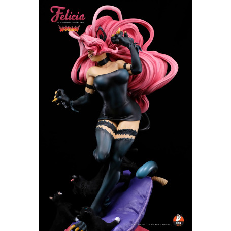 HMO Girls - Felicia 1/4 Black version Darkstalkers - Hand Made Object