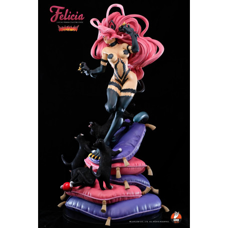 HMO Girls - Felicia 1/4 Black version Darkstalkers - Hand Made Object