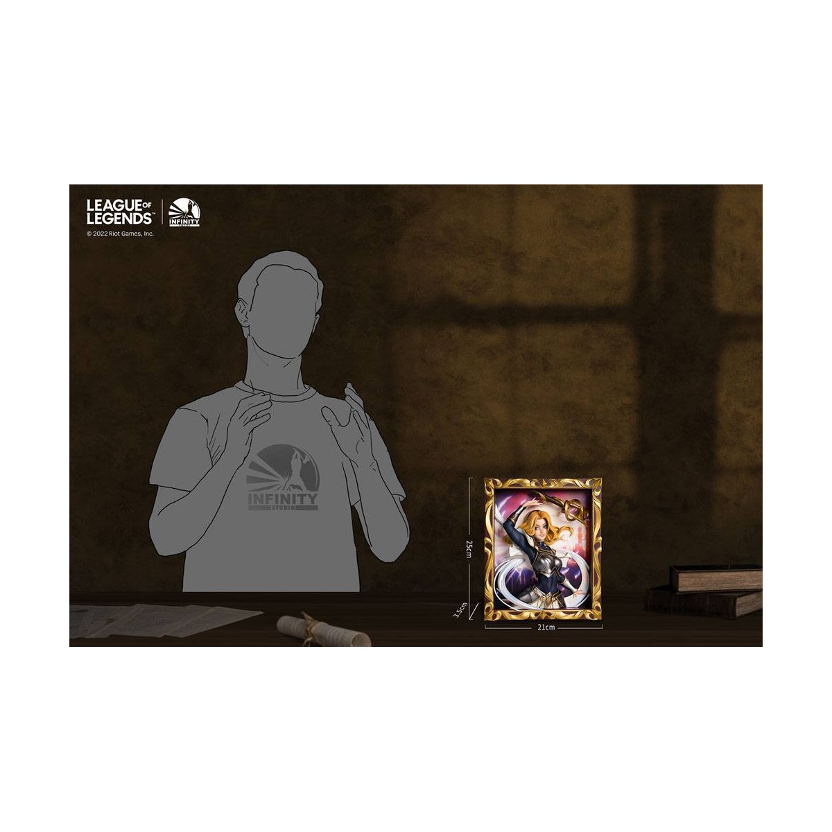 Infinity Studio - The Lady of Luminosity 3D Frame - Lux - League of Legends