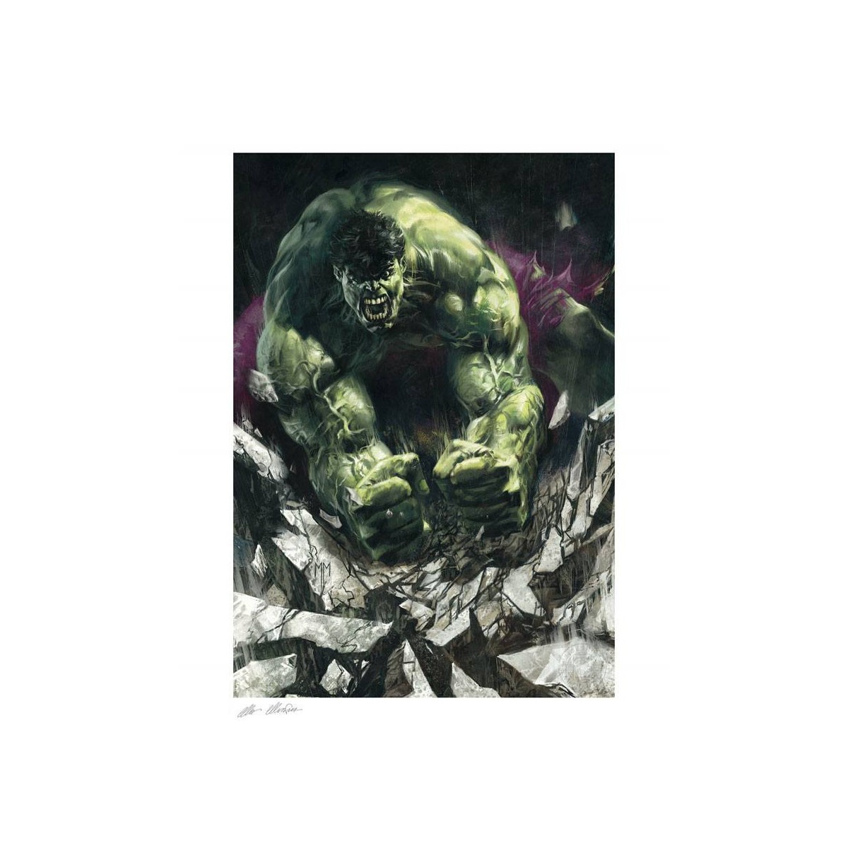 Marvel print - Art Print Hulk 1 - 46 x 61 cm - unframed