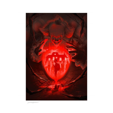 Sideshow Movie print - Art Print IT 2 Pennywise - You'll Float Too 46 x 61 cm - unframed