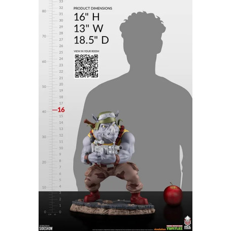 Premium Collectibles Studio PCS - Rocksteady 1/4 Statue - Teenage Mutant Ninja Turtles TMNT