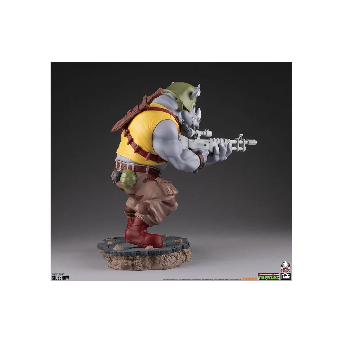 Premium Collectibles Studio PCS - Rocksteady 1/4 Statue - Teenage Mutant Ninja Turtles TMNT