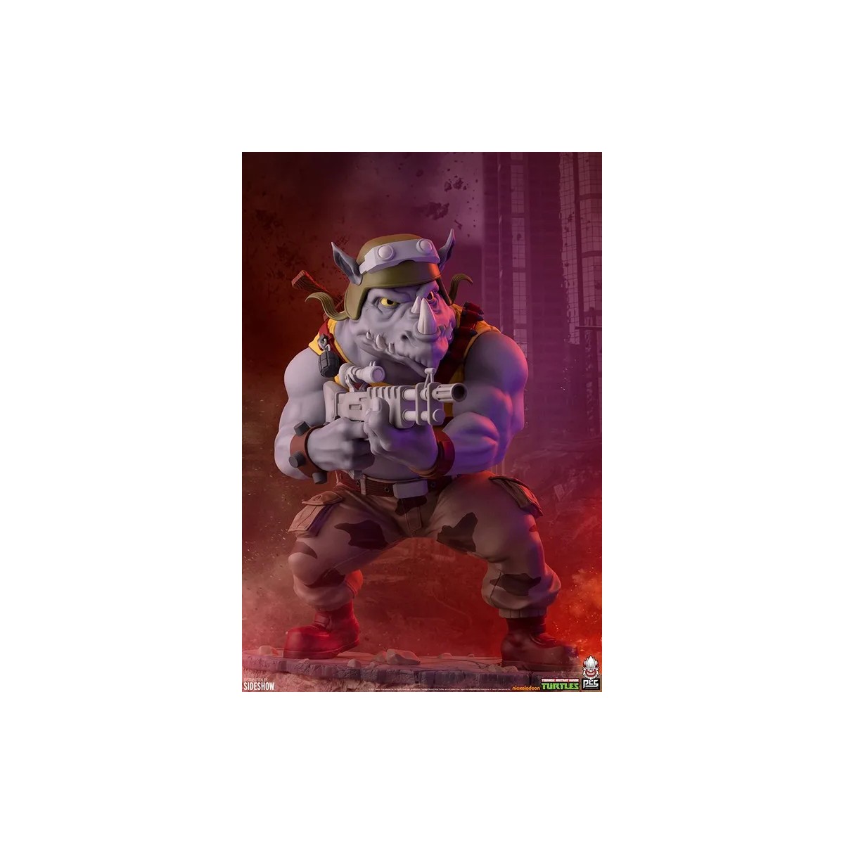 Premium Collectibles Studio PCS - Rocksteady 1/4 Statue - Teenage Mutant Ninja Turtles TMNT