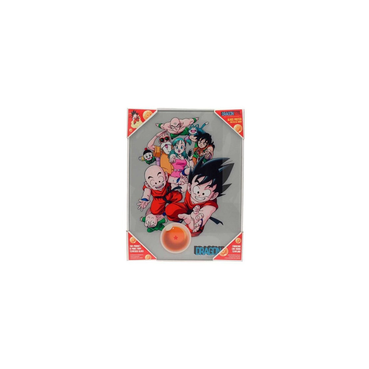 SD Toys - Dragonball glass poster "Characters