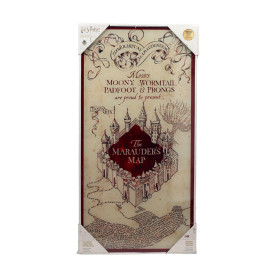 SD Toys - Harry Potter glass poster "Marauder's Map
