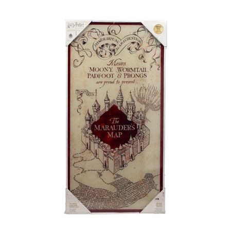 SD Toys - Harry Potter glass poster "Marauder's Map