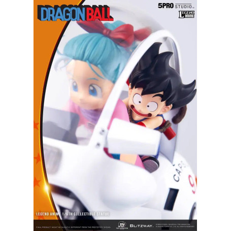Blitzway X 5Pro Studio - Dragon Ball Bulma's Capsule No.9 Bike statue 1/6