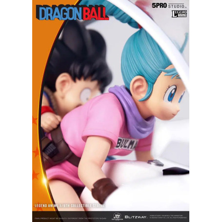 Blitzway X 5Pro Studio - Dragon Ball Bulma's Capsule No.9 Bike statue 1/6