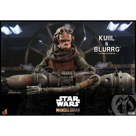 Hot Toys Star Wars - Kuiil and Blurrg - The Mandalorian