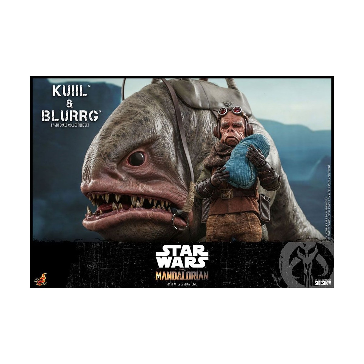 Hot Toys Star Wars - Kuiil and Blurrg - The Mandalorian