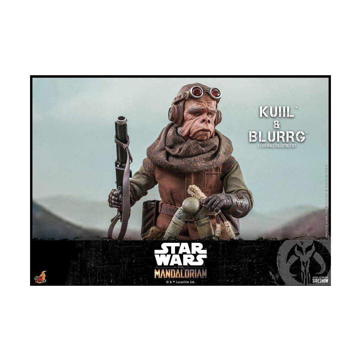 Hot Toys Star Wars - Kuiil and Blurrg - The Mandalorian