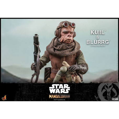 Hot Toys Star Wars - Kuiil and Blurrg - The Mandalorian