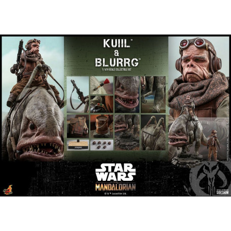 Hot Toys Star Wars - Kuiil and Blurrg - The Mandalorian